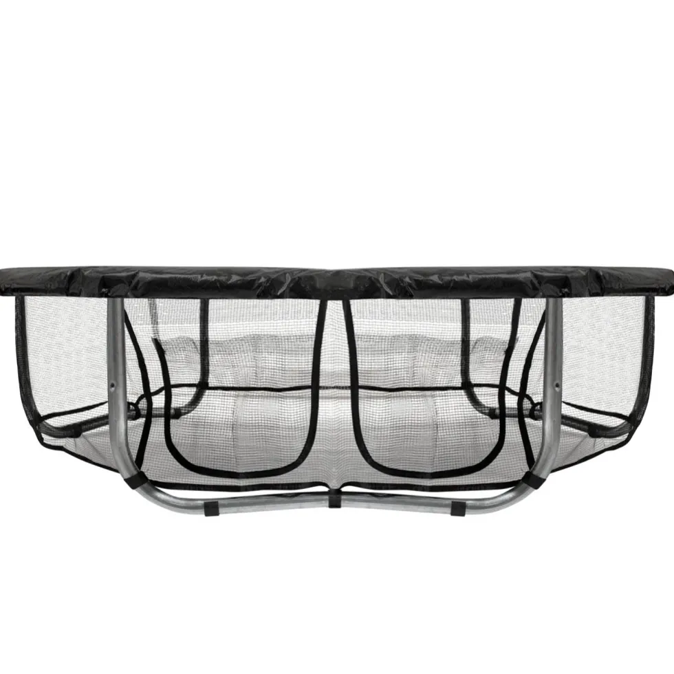 VirtuFit Trampolinerok met Opbergvak - Veiligheidsnet - 244 x 366 cm