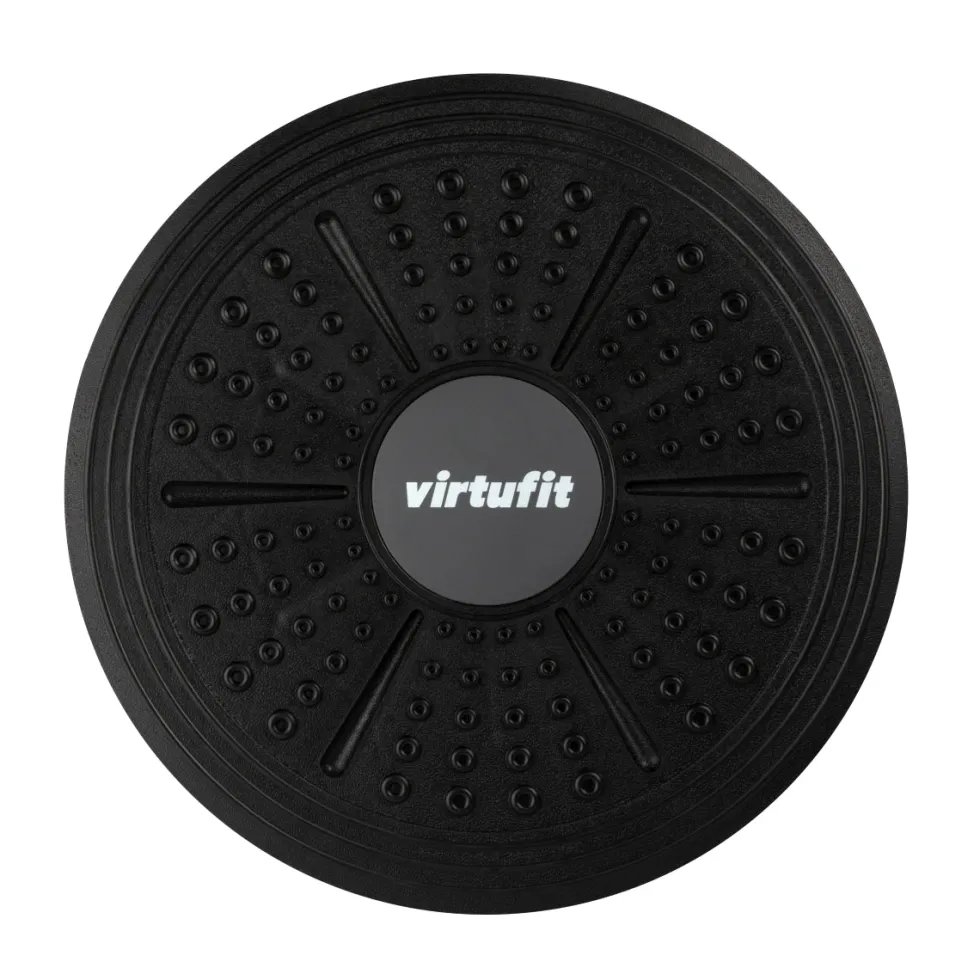 VirtuFit Verstelbaar Balansbord - Balance Board - Balanstrainer - Zwart