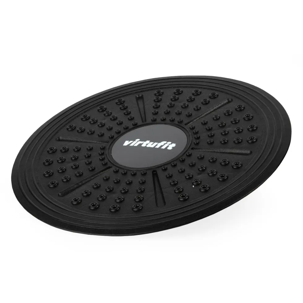 VirtuFit Verstelbaar Balansbord - Balance Board - Balanstrainer - Zwart