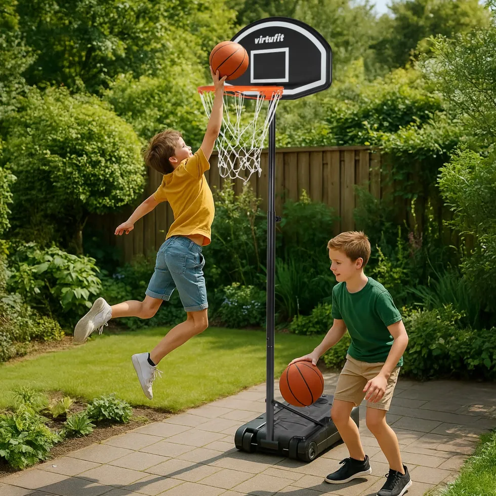 VirtuFit Verstelbare Basketbalpaal - 170 tot 215 cm