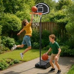 VirtuFit Verstelbare Basketbalpaal - 170 tot 215 cm - 2ekans