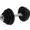 VirtuFit Verstelbare Dumbbellset Pro - Halterset - Gietijzer - 1 x 15 kg