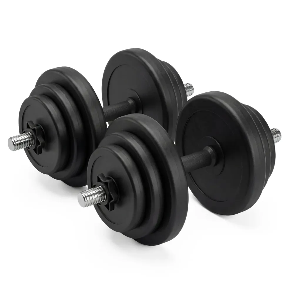 VirtuFit Verstelbare Dumbbell Set - Vinyl - 2 x 14 kg