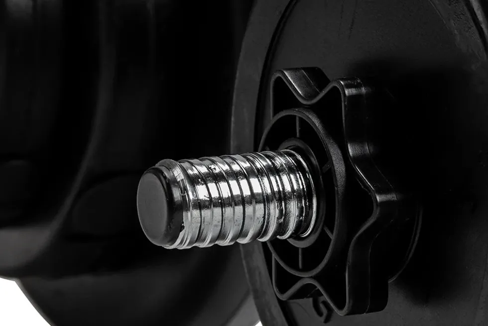 VirtuFit Verstelbare Dumbbell Set - Vinyl - 2 x 14 kg