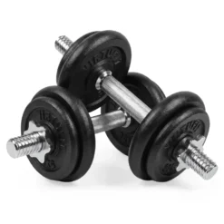 VirtuFit Verstelbare Dumbbellset Pro 20 kg - 2 x 10 kg - Inclusief koffer