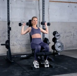 VirtuFit Verstelbare Fitnessbank Pro - Zwart