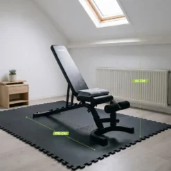 VirtuFit Verstelbare Fitnessbank Pro - Zwart