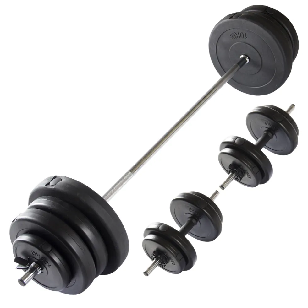 VirtuFit Verstelbare Halterset - Dumbbellset - 60,5 kg - Zwart - Gratis Trainingsvideo's