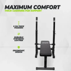 VirtuFit Verstelbare Halterbank Compact