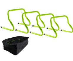 VirtuFit Verstelbare Hordenset - 4 stuks - Met Tas - Bol Only