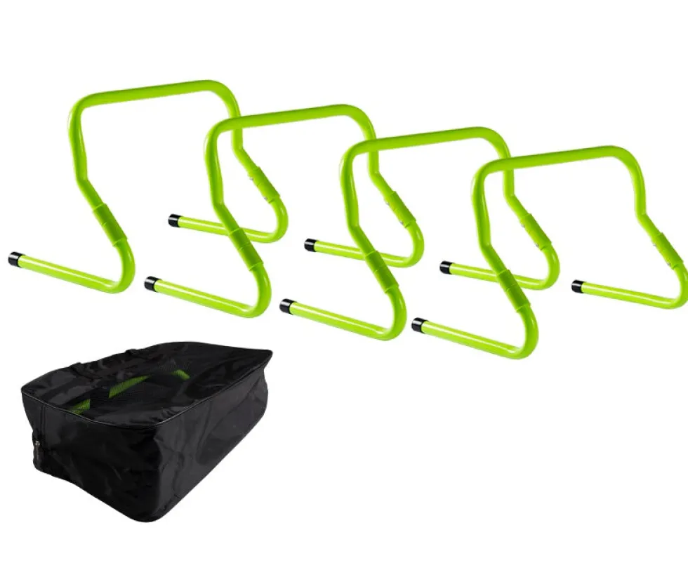 VirtuFit Verstelbare Hordenset - 4 stuks - Met Tas - Bol Only