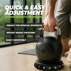 VirtuFit Verstelbare Kettlebell 20 kg