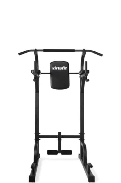 VirtuFit Verstelbare Power Tower - Pull Up & Dip Station