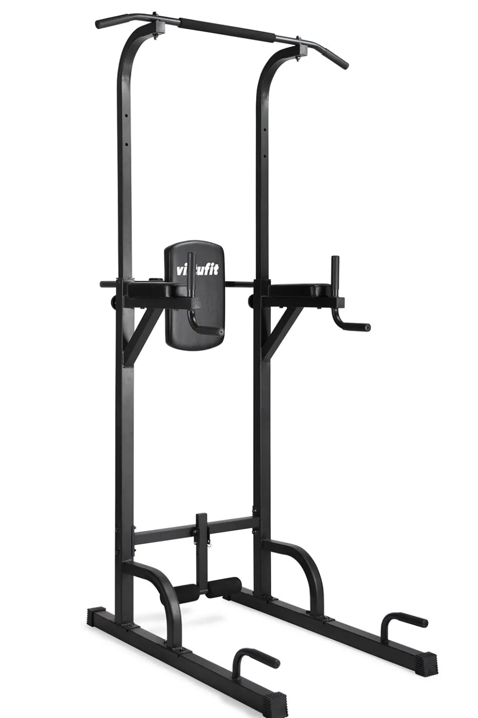 VirtuFit Verstelbare Power Tower - Pull Up & Dip Station
