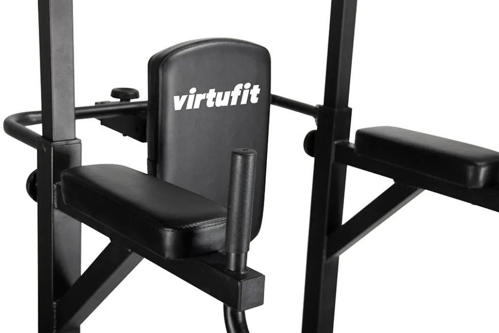 VirtuFit Verstelbare Power Tower - Pull Up & Dip Station