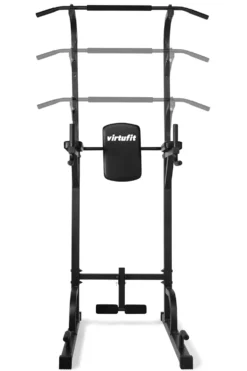 VirtuFit Verstelbare Power Tower - Pull Up & Dip Station