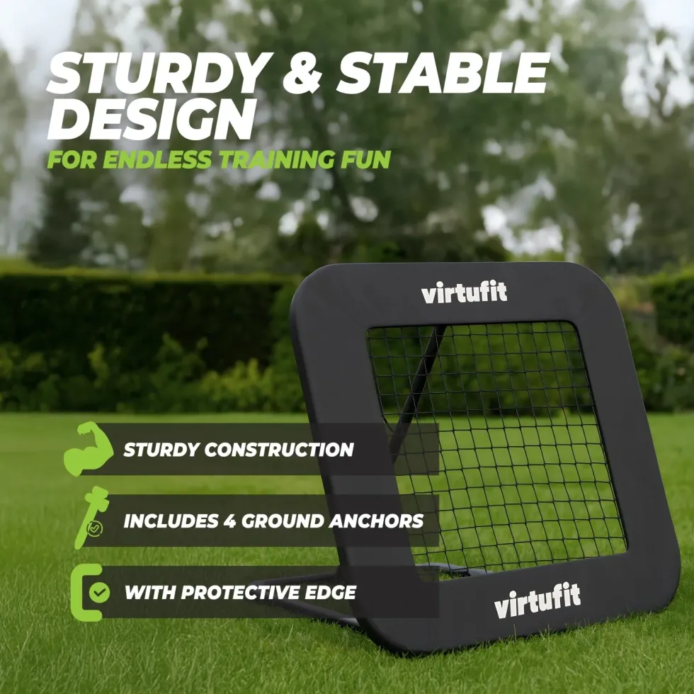 VirtuFit Verstelbare Rebounder Pro - Kickback - 84 x 84 cm