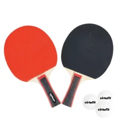 VirtuFit Verstelbare Tafeltennisset - Met batjes en 3 ballen