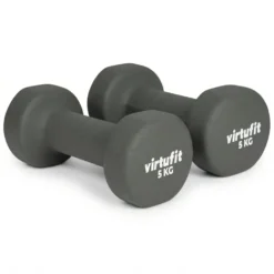 VirtuFit Vinyl Dumbbell Set Pro - 2 x 5 kg