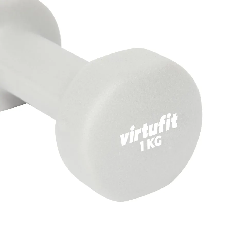 VirtuFit Vinyl Dumbbell Set Pro - 2 x 1 kg