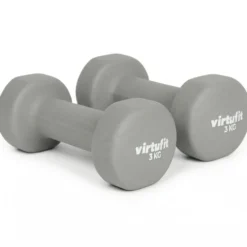 VirtuFit Vinyl Dumbbell Set Pro - 2 x 3 kg