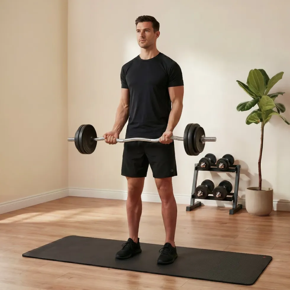 VirtuFit Vinyl EZ-Curl Set - Halterset - 20 kg