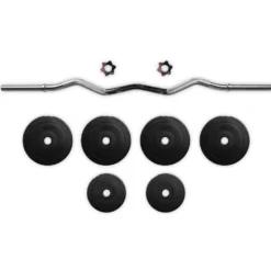 VirtuFit Vinyl EZ-Curl Set - Halterset - 20 kg