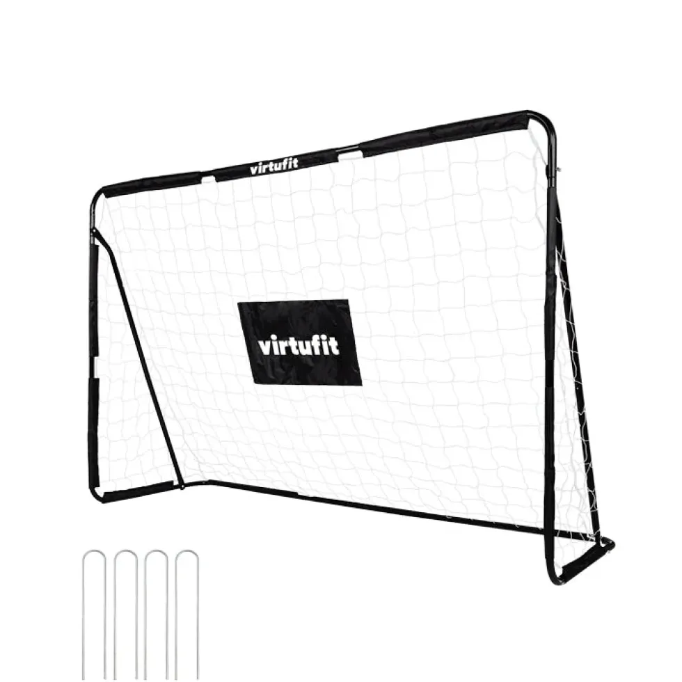 VirtuFit Voetbaldoel met Doelwand - Voetbal Goal - 120 x 80 cm