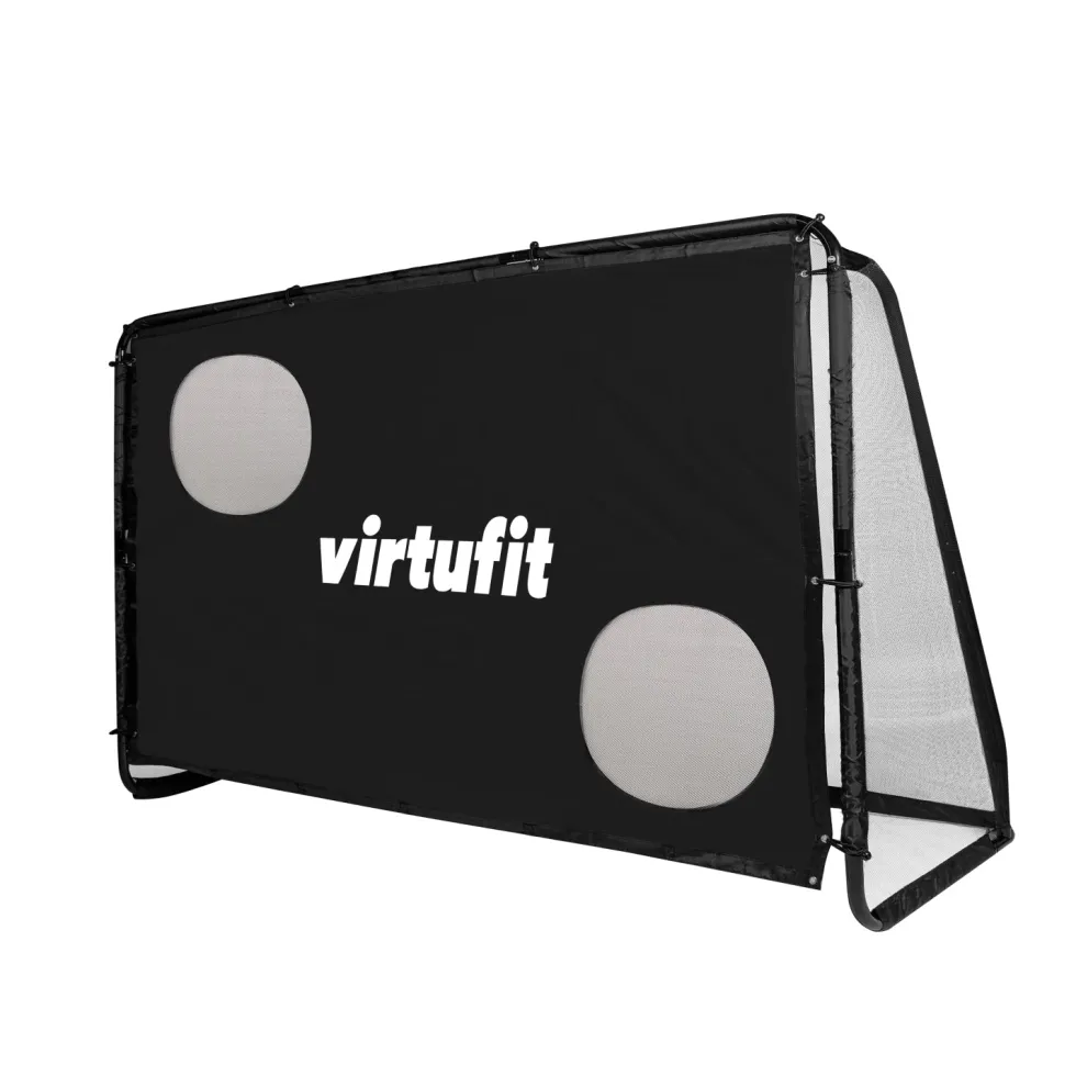 VirtuFit Voetbaldoel Pro met Doelwand - Voetbal Goal - 120 x 80 cm