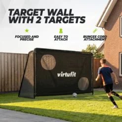 VirtuFit Voetbaldoel Pro met Doelwand - Voetbal Goal - 220 x 170 cm