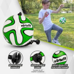 VirtuFit Voetbal Trainer - Bal met Koord - Techniek bal