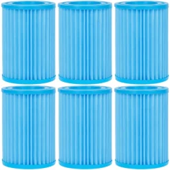 VirtuFit Voordeelbox Anti Bacteriƫle Cartridge Filterpomp Type II 6x