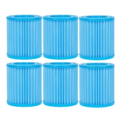 VirtuFit Voordeelbox Anti Bacteriële Cartridge Filterpomp Type I 6x