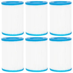 VirtuFit Voordeelbox Cartridge Filterpomp Type II 6x