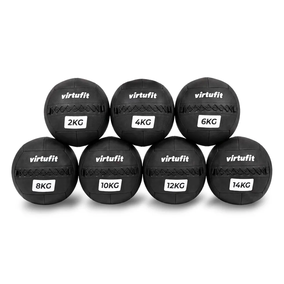 VirtuFit Wall Ball Pro Set - 2, 4, 6, 8, 10, 12, 14 kg