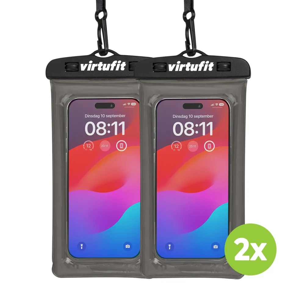 VirtuFit Waterdichte Telefoonhoes - Set van 2
