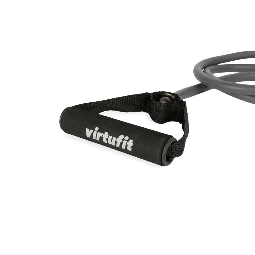 VirtuFit Weerstandskabel - Fitness Elastiek - Met Handvat - Medium