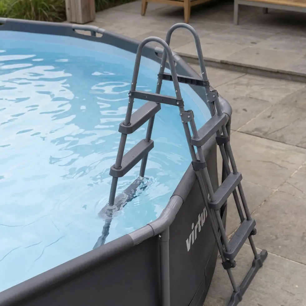 VirtuFit Zwembadtrap 100 cm - Universeel