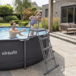 VirtuFit Zwembadtrap 122 cm - Universeel
