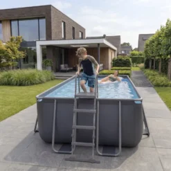VirtuFit Zwembadtrap 122 cm - Universeel