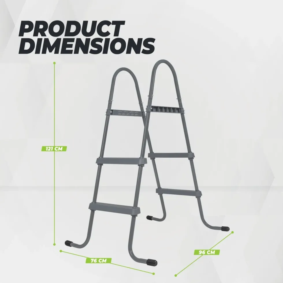 VirtuFit Zwembadtrap 84 cm - Universeel